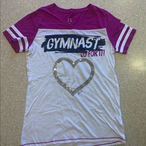Justice “Gymnast” shirt